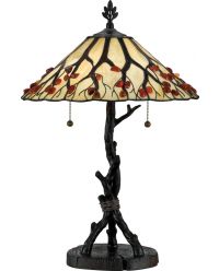 Table lamp WHISPERING WOOD
