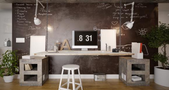 Set up the perfect space-saving study or office area!